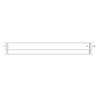 Mexen CVH30 Hygienischer Plattenheizkörper 300 x 600 mm, unterer Anschluss, 523 W, weiß - W630H-030-060-00