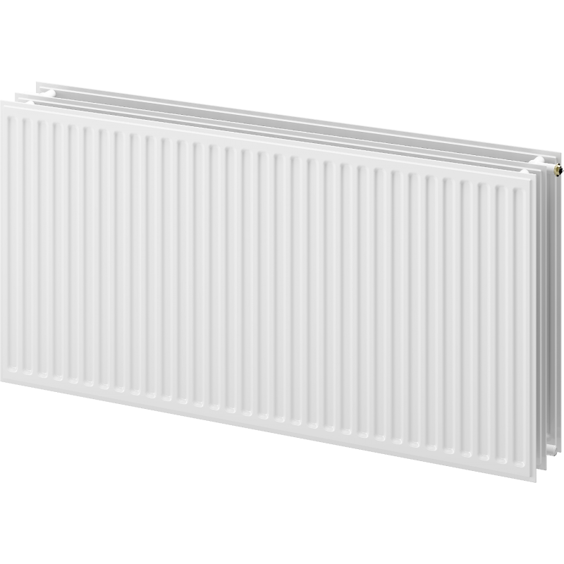 Mexen CVH30 Hygiene Plattenheizkörper 300 x 2800 mm, unterer Anschluss, 2442 W, weiß - W630H-030-280-00