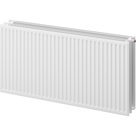 Mexen CVH30 Hygiene-Panelheizkörper 400 x 1100 mm, unterer Anschluss, 1206 W, weiß - W630H-040-110-00