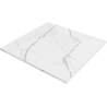 Mexen Hugo quadratische Duschwanne SMC 90 x 90 cm, weißer Stein - 42159090