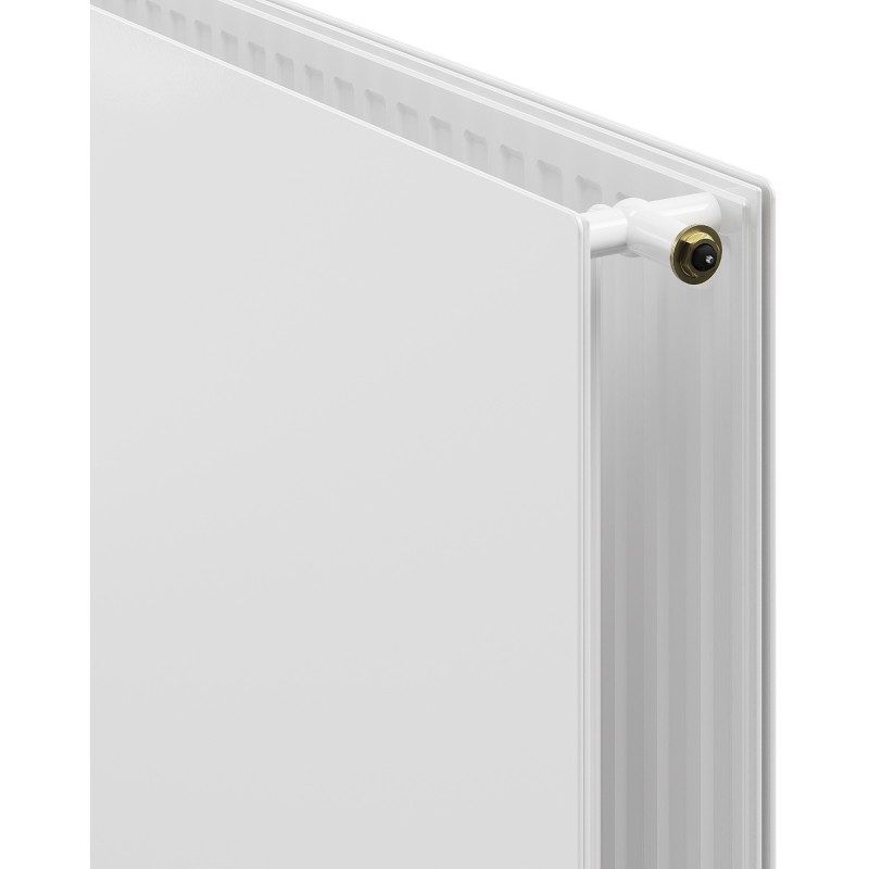 Mexen CVHF20 Hygiene Flat Plattenheizkörper 500 x 1800 mm, Bodenanschluss, 1553 W, weiß - W620HF-050-180-00