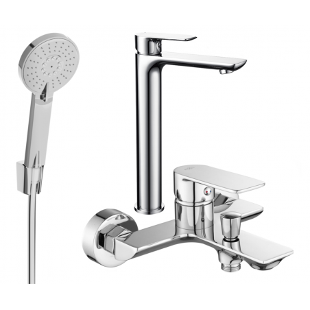 Mexen Alfa R40 Badewannen-Set, Chrom - 745713R40-00