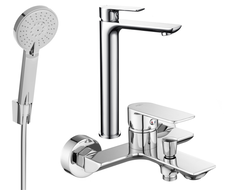 Mexen Alfa R40 Badewannen-Set, Chrom - 745713R40-00