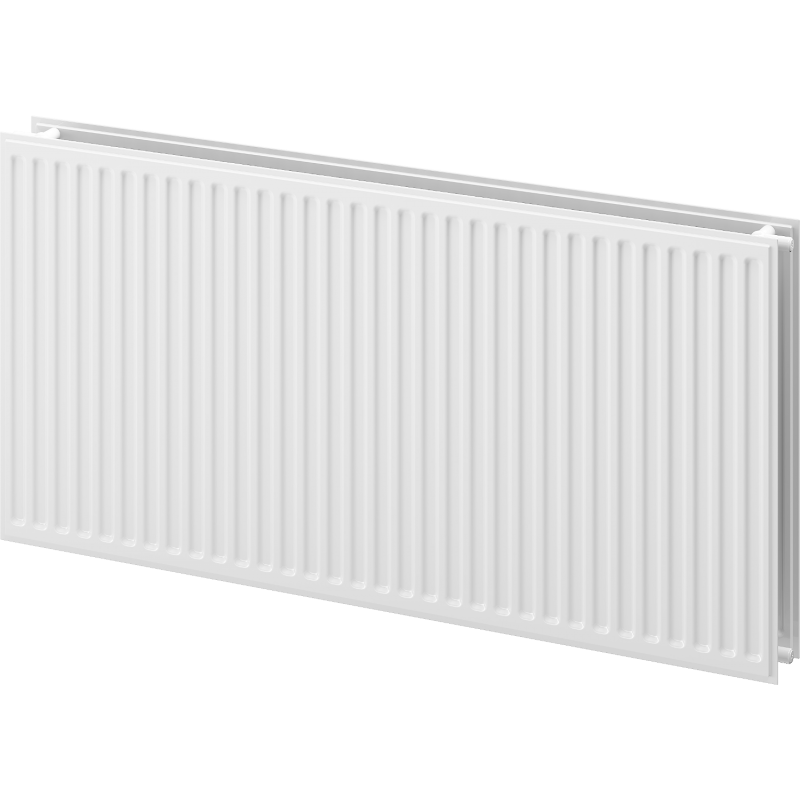 Mexen CH20 Hygiene Plattenheizkörper 400 x 2000 mm, Seitenanschluss, 1590 W, weiß - W420H-040-200-00