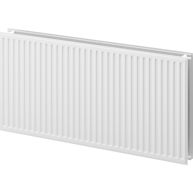 Mexen CH20 Hygiene Plattenheizkörper 600 x 1500 mm, seitlicher Anschluss, 1649 W, weiß - W420H-060-150-00