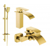 Mexen Aries DQ62 Wannenset, Gold - 744803DQ62-50