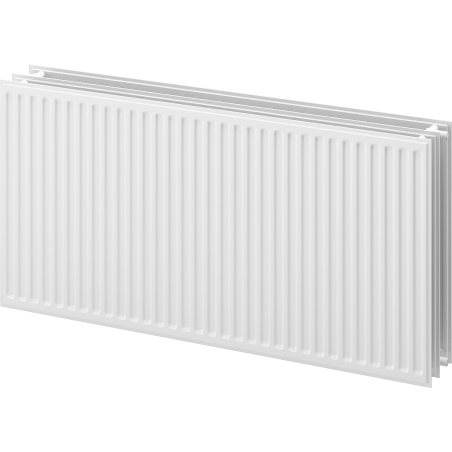 Mexen CH30 Hygiene Plattenheizkörper 300 x 2800 mm, seitlicher Anschluss, 2442 W, weiß - W430H-030-280-00