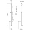 Mexen Aries DQ45 Wannenset, Chrom - 744813DQ45-00