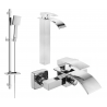 Mexen Aries DQ45 Wannenset, Chrom - 744813DQ45-00