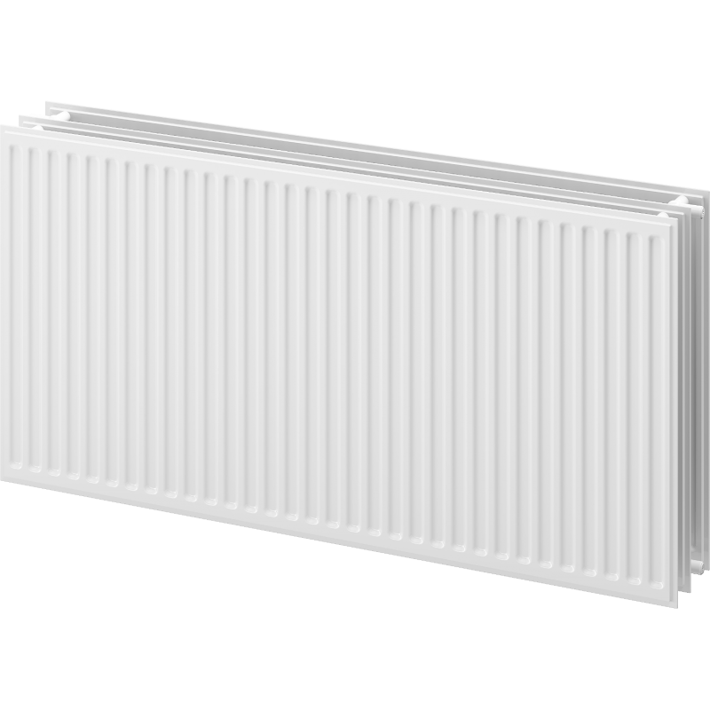 Mexen CH30 Hygiene Plattenheizkörper 600 x 1400 mm, seitlicher Anschluss, 2112 W, weiß - W430H-060-140-00