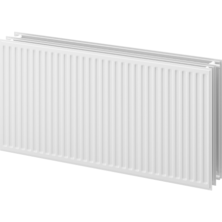 Mexen CH30 Hygiene Plattenradiator 600 x 1500 mm, Seitenanschluss, 2263 W, weiß - W430H-060-150-00