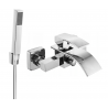 Mexen Aries R77 Wannenbatterie mit Duschset, Chrom - 74483R77-00