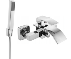 Mexen Aries R77 Badewannenarmatur mit Duschset, Chrom - 74483R77-00