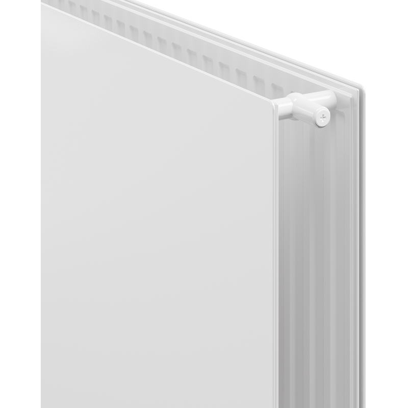Mexen CHF20 Hygiene Flat Plattenheizkörper 300 x 1300 mm, seitlicher Anschluss, 738 W, weiß - W420HF-030-130-00