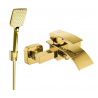 Mexen Aries R62 Badewannenarmatur mit Duschset, gold - 74483R62-50