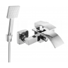 Mexen Aries R45 Badewannenarmatur mit Duschset, Chrom - 74483R45-00