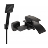Mexen Aries R45 Badewannenarmatur mit Duschset, schwarz - 74483R45-70