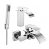 Mexen Aries R77 Badewannen-Set, Chrom - 744803R77-00