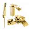 Mexen Aries R77 Badezimmerset, gold - 744803R77-50
