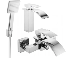 Mexen Aries R45 Wannenset, Chrom - 744803R45-00