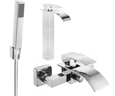 Mexen Aries R77 Badewannen-Set, Chrom - 744813R77-00