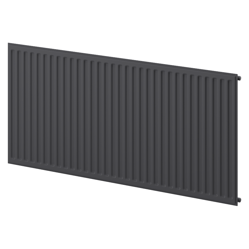 Mexen CH10 Hygiene Plattenheizkörper 400 x 3000 mm, seitlicher Anschluss, 1296 W, Anthrazit - W410H-040-300-66