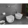 Mexen Lena WC-Schüssel Rimless mit absenkbarem Slim-Sitz, Duroplast, weißer Stein - 30224092