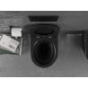 Mexen Lena WC-Schüssel Rimless mit Soft-Close-Slim-Sitz, Duroplast, schwarzer Stein - 30224098