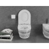 Mexen Lena WC-Schüssel Rimless mit softclose Slim-Sitz, Duroplast, weiß/schwarz Muster - 30224095
