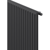 Mexen CH10 Hygiene Plattenheizkörper 900 x 900 mm, seitlicher Anschluss, 804 W, anthrazit - W410H-090-090-66