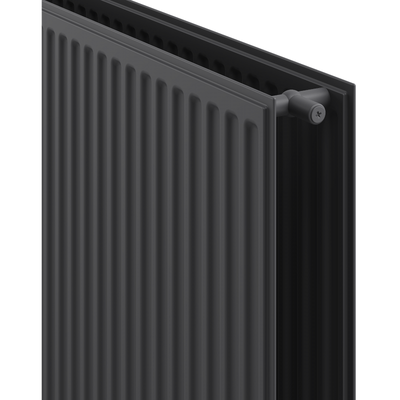 Mexen CH20 Hygiene Plattenheizkörper 300 x 800 mm, seitlicher Anschluss, 509 W, Anthrazit - W420H-030-080-66