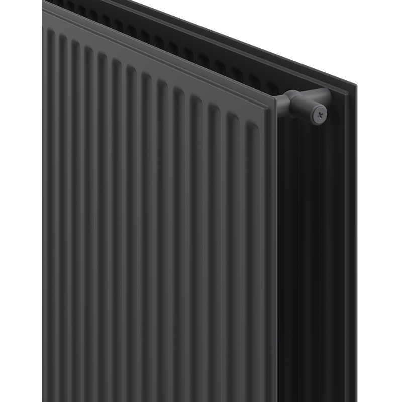 Mexen CH20 Hygiene Plattenheizkörper 300 x 1300 mm, seitlicher Anschluss, 827 W, Anthrazit - W420H-030-130-66