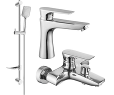 Mexen Axel DF62 Badewannen-Set, Chrom - 73803DF62-00