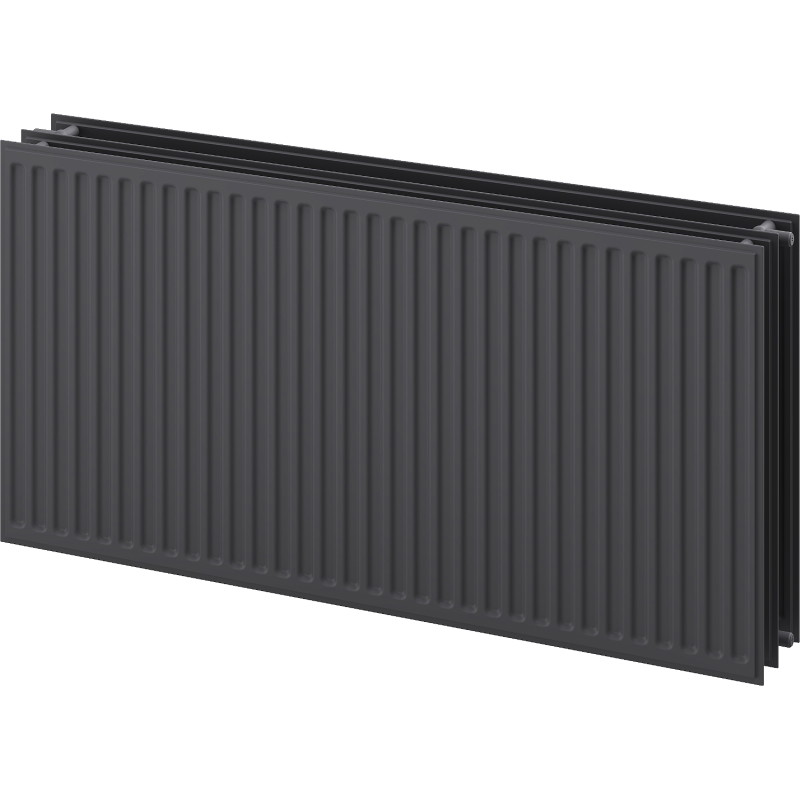 Mexen CH30 Hygiene Plattenheizkörper 300 x 400 mm, Seitenanschluss, 349 W, Anthrazit - W430H-030-040-66