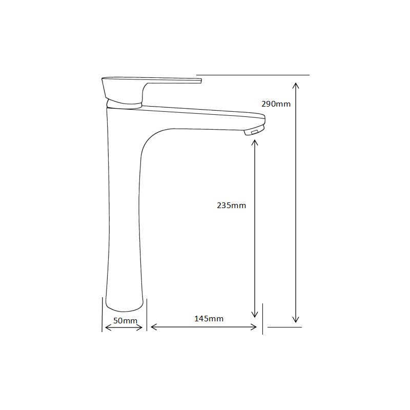 Mexen Axel DF62 Badewannen-Set, Chrom - 73813DF62-00
