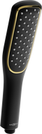 Mexen R-49 Duschkopf 1-Funktion, schwarz/gold - 79549-75