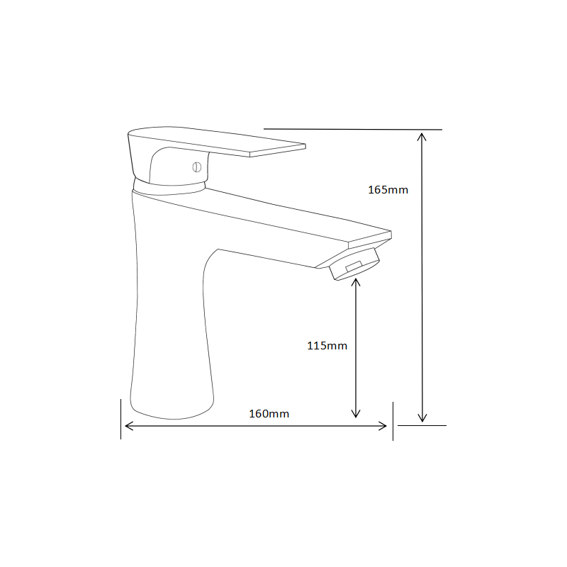 Mexen Axel R62 Badewannen-Set, schwarz - 73803R62-70