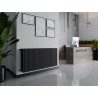 Mexen CH30 Hygiene Flachheizkörper 600 x 1000 mm, seitlicher Anschluss, 1509 W, Anthrazit - W430H-060-100-66