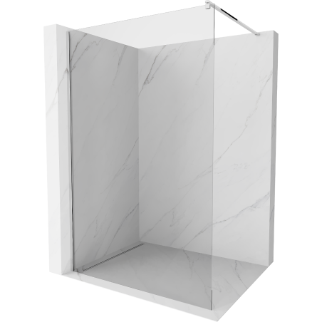 Mexen Kioto Duschwand Walk-in 105 x 200 cm, transparent 8 mm, Chrom - 800-105-101-01-00
