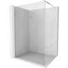 Mexen Kioto Duschwand Walk-in 135 x 200 cm, transparent 8 mm, Chrom - 800-135-101-01-00