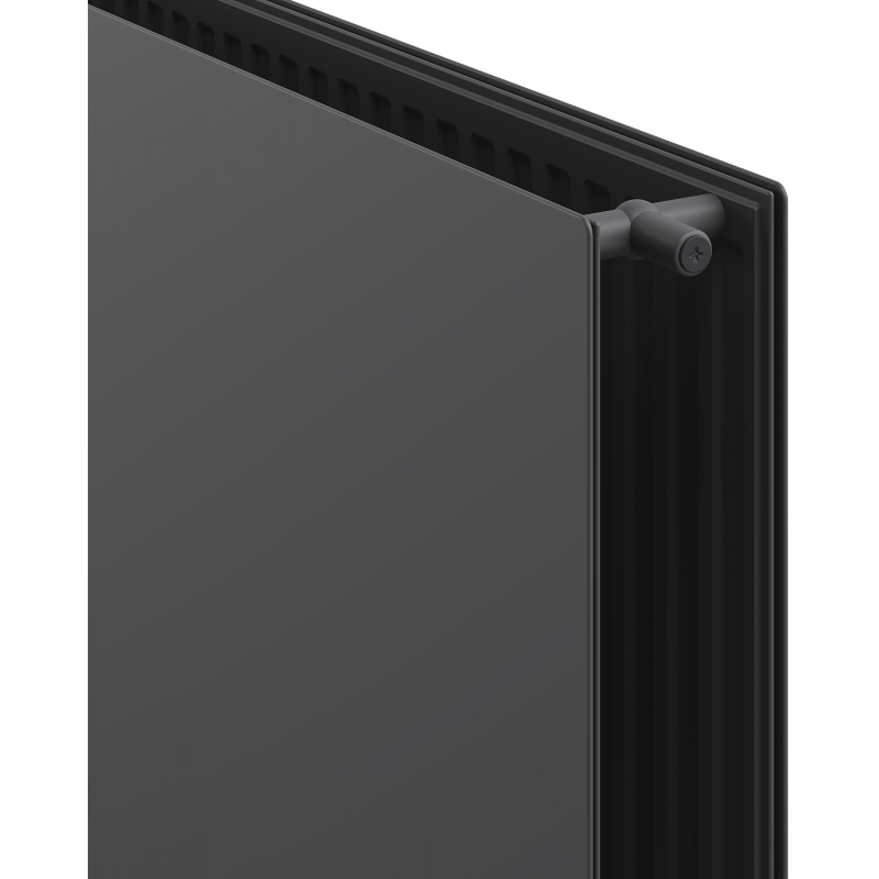 Mexen CHF20 Hygiene Flat Plattenheizkörper 300 x 600 mm, seitlicher Anschluss, 341 W, Anthrazit - W420HF-030-060-66