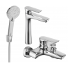 Mexen Axel R40 Badewannen-Set, Chrom - 73813R40-00