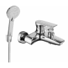 Mexen Axel R40 Badewannenarmatur mit Duschset, Chrom - 7383R40-00