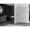 Mexen Kioto Duschwand Walk-in 55 x 200 cm, transparent 8 mm, gold - 800-055-101-50-00