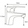 Mexen Caro DF62 Badewannenset, Chrom - 746603DF62-00