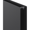 Mexen CHF20 Hygiene Flat Plattenheizkörper 600 x 1400 mm, seitlicher Anschluss, 1405 W, Anthrazit - W420HF-060-140-66