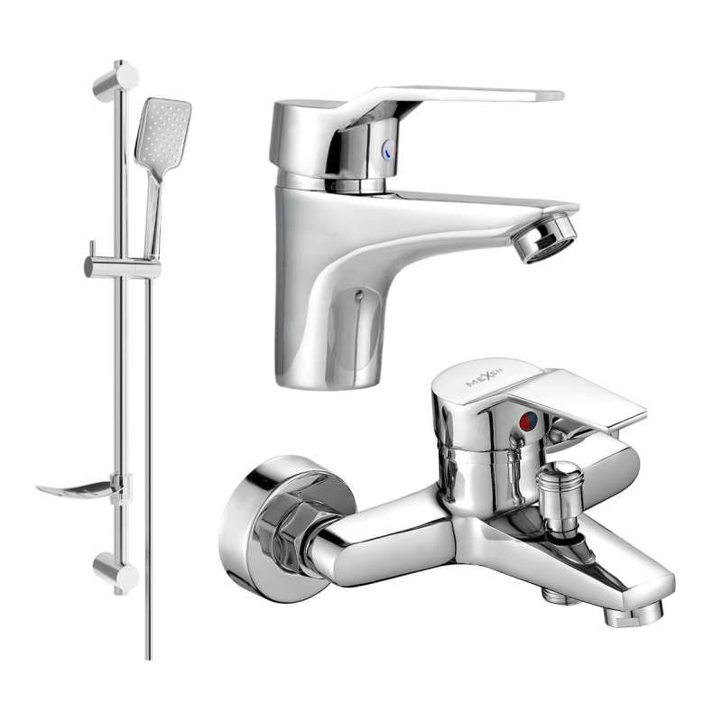 Mexen Caro DF72 Wannen-Set, Chrom - 746603DF72-00