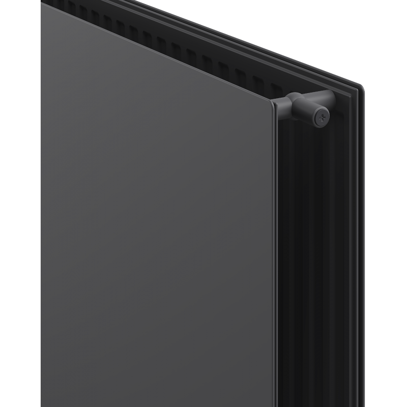 Mexen CHF20 Hygiene Flat Plattenheizkörper 900 x 900 mm, seitlicher Anschluss, 1258 W, anthrazit - W420HF-090-090-66