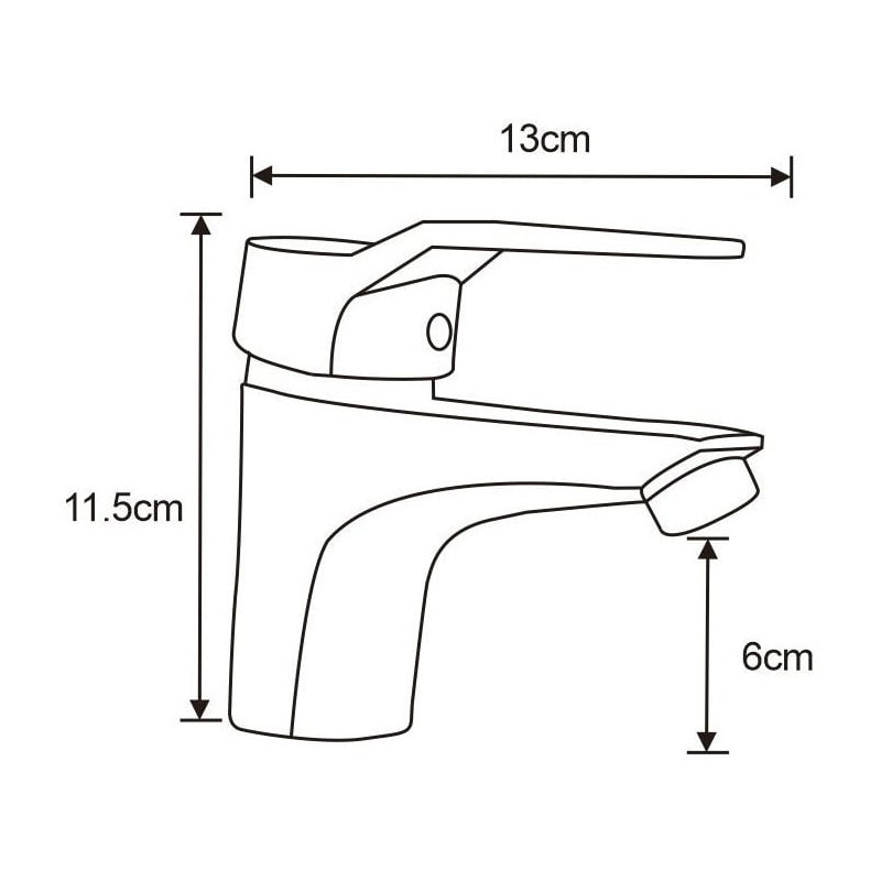 Mexen Caro DF62 Duschset, Chrom - 746604DF62-00