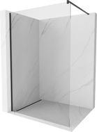 Mexen Kioto Duschwand Walk-in 85 x 200 cm, transparent 8 mm, schwarz - 800-085-101-70-00